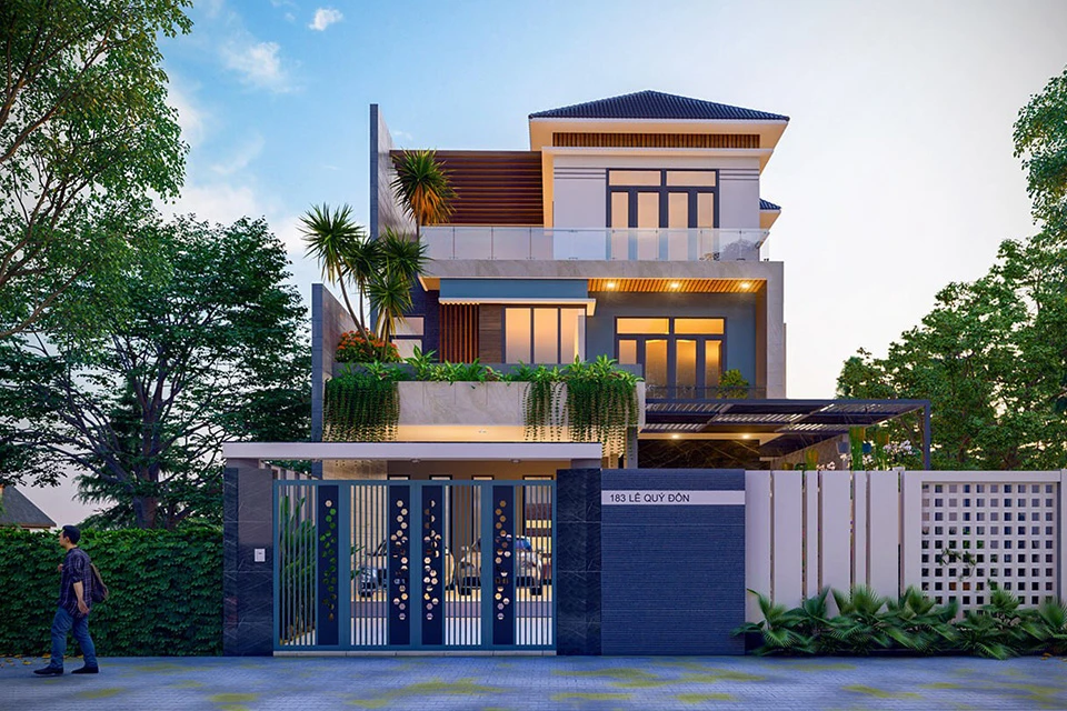 Những nguyên tắc phong thuỷ khi thiết kế biệt thự