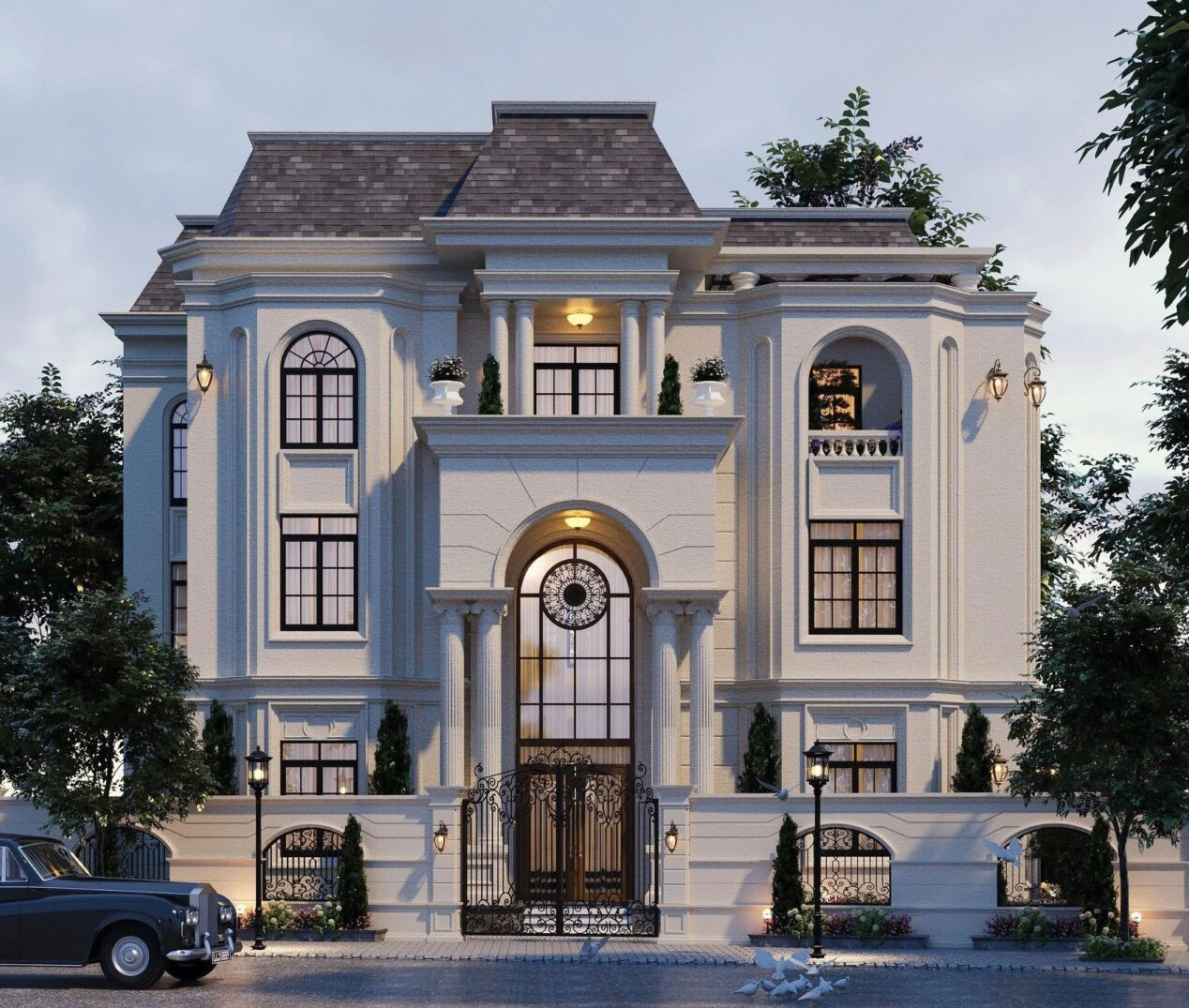 Biệt thự nhà anh Hoàng - Hà Nội