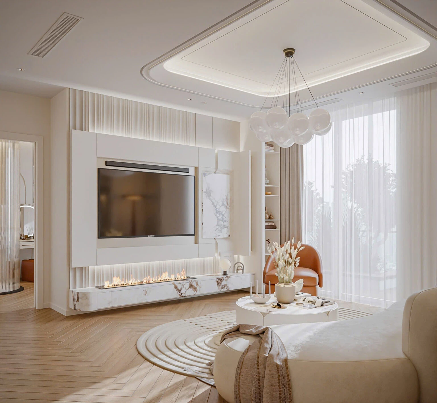 Thiết kế nội thất chung cư Pacific Place