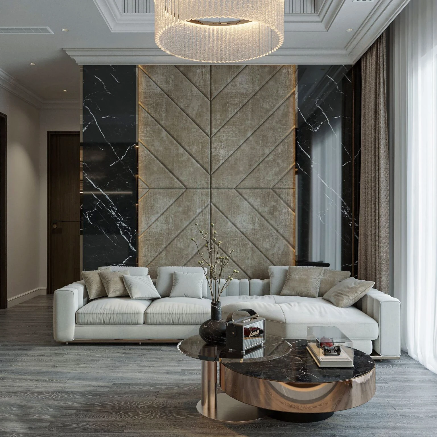 Thiết kế nội thất chung cư The Tonkin